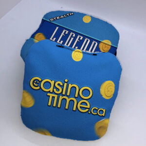 Limited Edition CasinoTime.ca Legend™ "STEALTH" Premium Cornhole Bags (Set of 4) - Blue