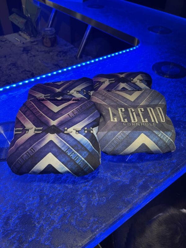 Legend™ "STEALTH" Cornhole Bags (Set of 4) - Purple