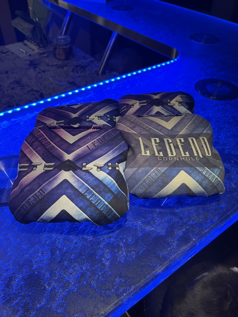 Legend™ "STEALTH" Cornhole Bags (Set of 4) - Purple
