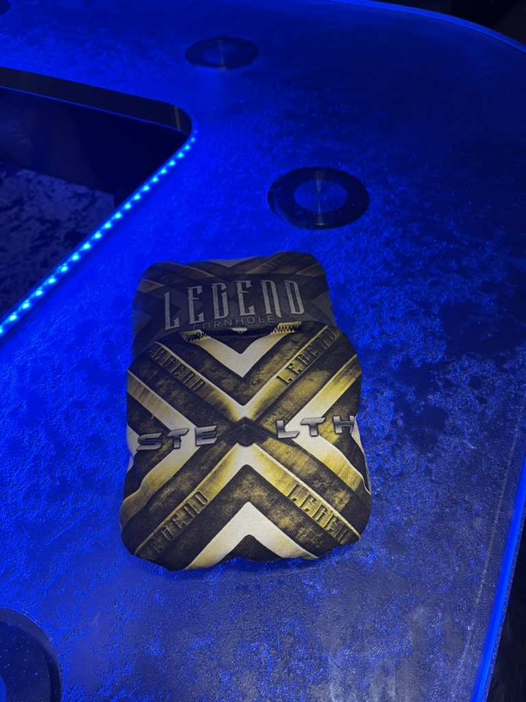 Legend™ "STEALTH" Cornhole Bags (Set of 4) - Yellow