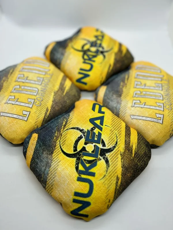 Legend™ "NUKLEAR" Bags (Set of 4) - Yellow/Blue